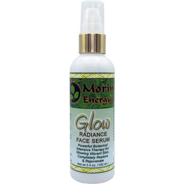Moringa Glow Radiance Face Serum 3.4 oz by Moringa Energy Life - Moisturizer for Face & Neck  Rich in Antioxidants  Moringa oil plus 11 Essential Oils