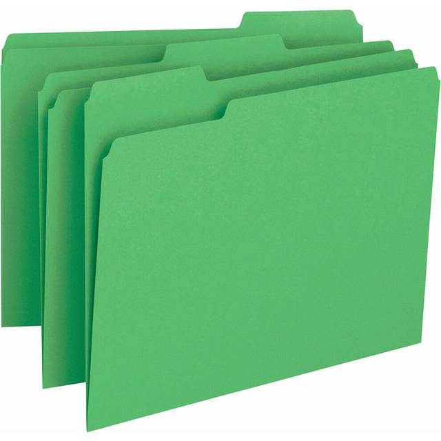 Business Source Color-Coding Top-tab File Folders
