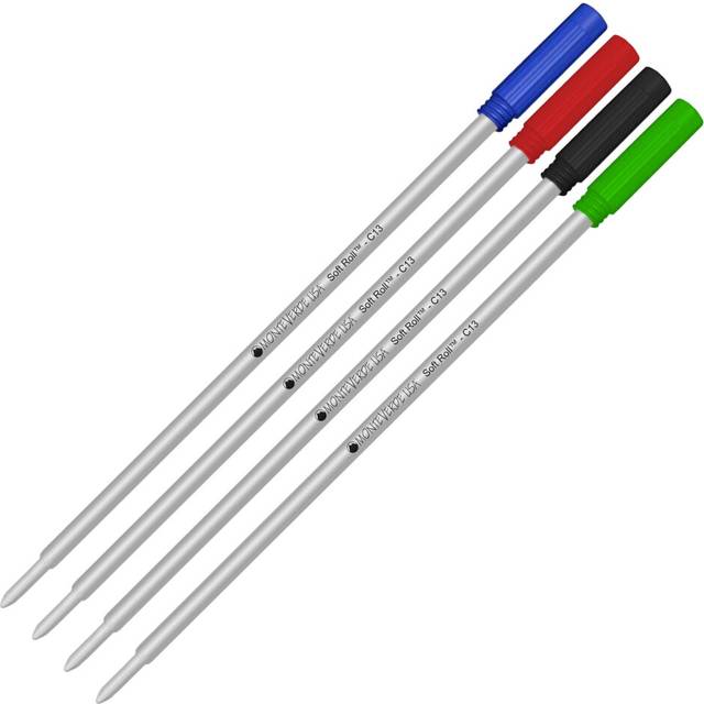 4 Pack PACK Multi Color Cross Ballpoint Pen Refills by Monteverde USA