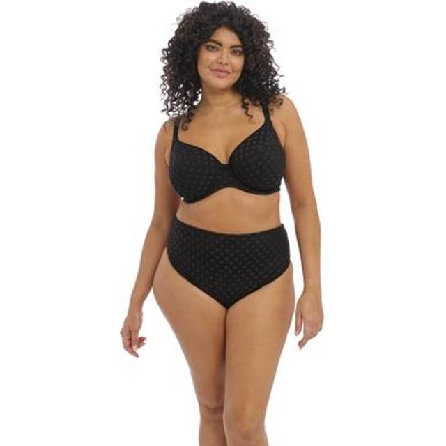 Elomi Bazaruto Rise Bikini Brief - Black - 44
