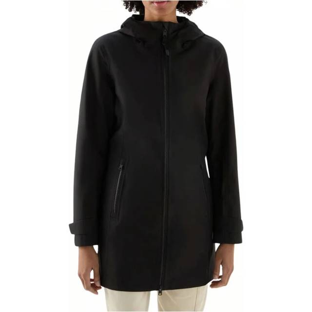 Lightweight Stretch Polyester Parka