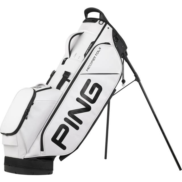 Ping Hoofer Tour Golf Stand Bag - White/Black