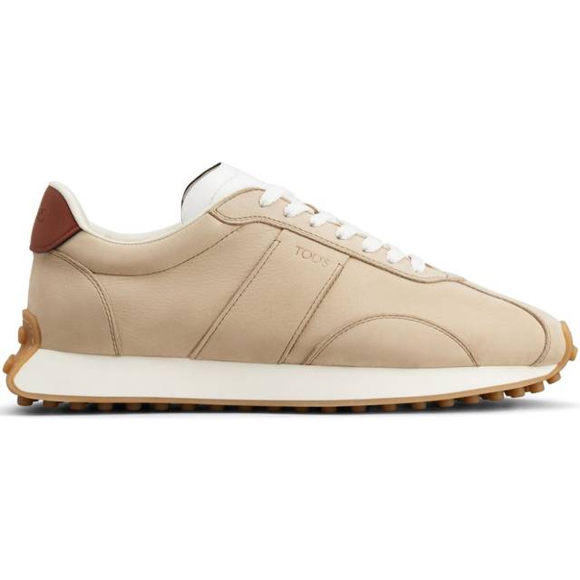 Tod's - Gommino leather sneakers - men - Rubber/Calf Leather/Calf Leather - 7 - Neutrals