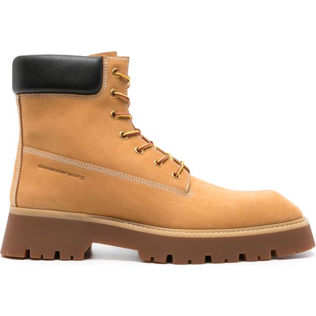 Alexander Wang - Throttle lace-up boots - women - Leather - 37 - Brown