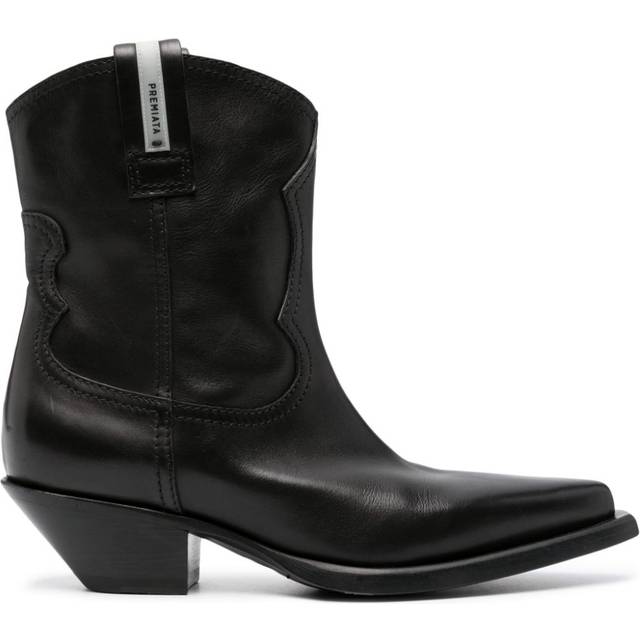 Premiata - 50mm leather cowboy boots - women - Leather - 40 - Black