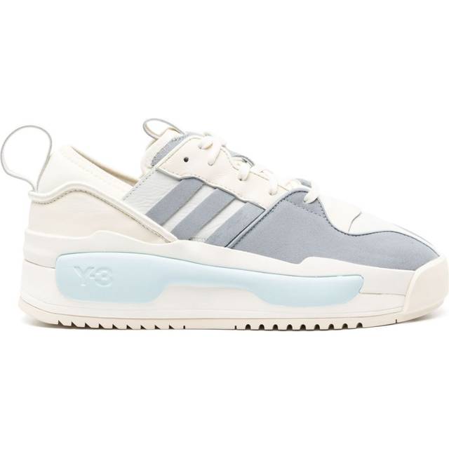 Y-3 - Rivalry panelled sneakers - men - Neoprene/Calf Leather/Fabric/Rubber/Calf Leather/Calf Suede - 11.5 - Neutrals