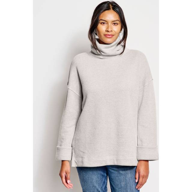 adidas Originals Womens Cozy Loungewear Sweater - Grey Cotton - Size 4 UK