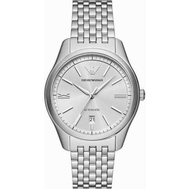 Automatic Three-Hand Date Stainless Steel Watch