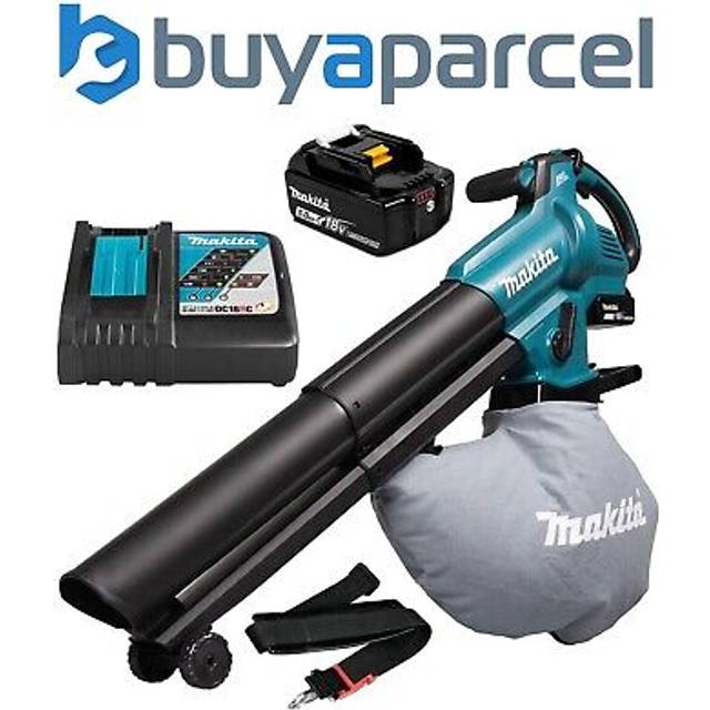 Makita DUB187Z 18V LXT Brushless Cordless Garden Leaf Blower Vacuum T Nozzle 5AH