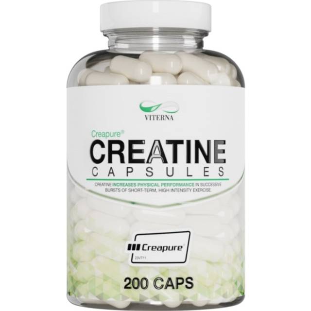 Viterna Creatine Caps Creapure 200 kapslar