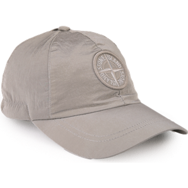 Stone Island Black Embroidered Cap - A0029 BLACK - M