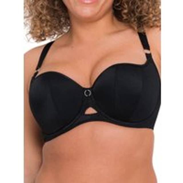 Boost Me Up Balcony Bra - Black - 32HH