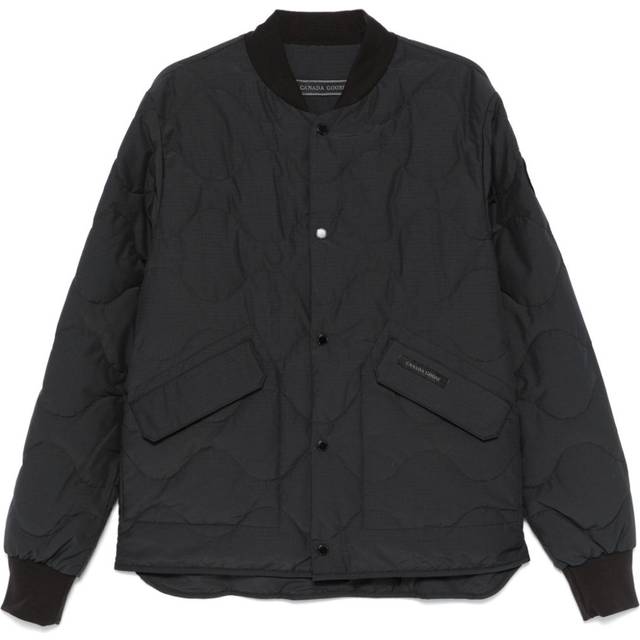 Canada Goose - Boswell bomber jacket - men - Cotton/Polyamide/Polyamide/Cotton/Duck Down/Duck Feathers - L - Black