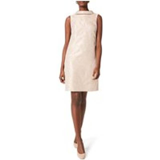 Rosalind Shimmer Shift Dress - Gold - 10