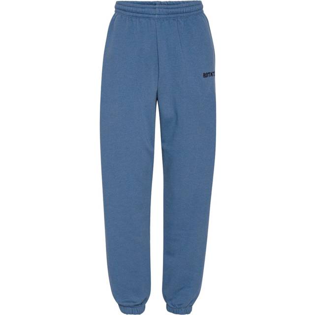 Rotate Sunday Heavy Cotton-Jersey Sweatpants - M - Blue