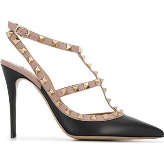 Valentino Rockstud Caged 100 Leather Pump