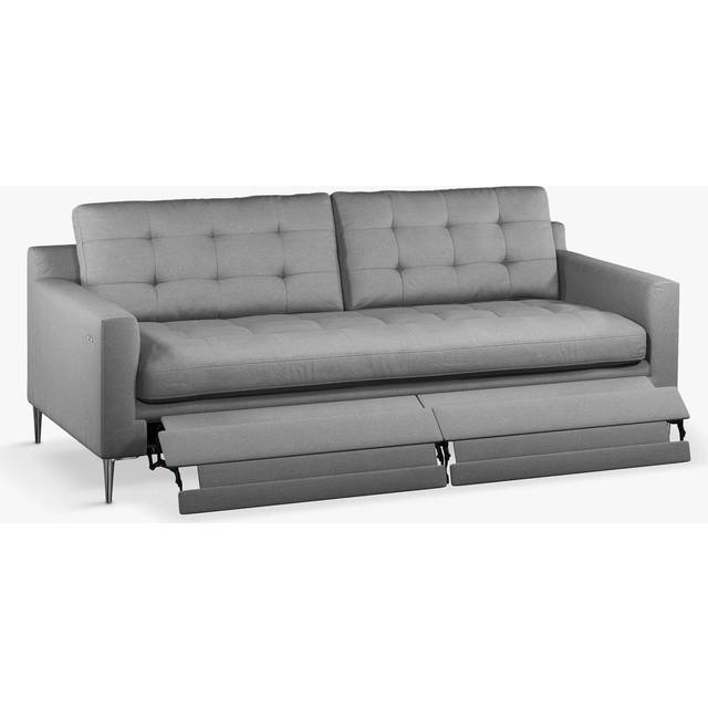 John Lewis Draper II Large 3 Seater Motion Sofa, Metal Leg