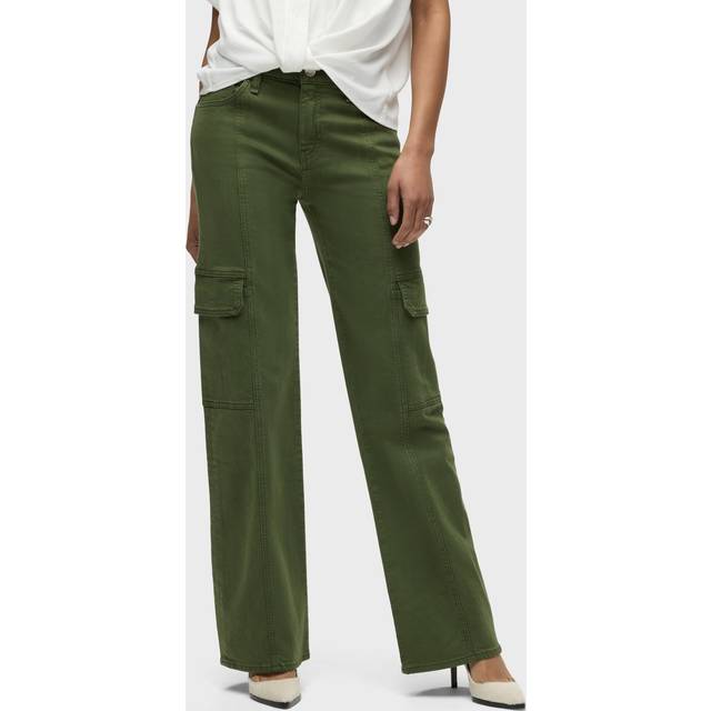 Rosie High-Rise Seamed Cargo Jean