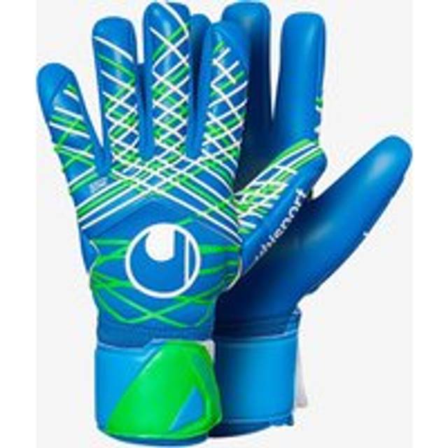 Uhlsport Målvaktshandske Aquasoft HN - Blå/Grön/Vit - ['Blå', 'Grön'] (7½)