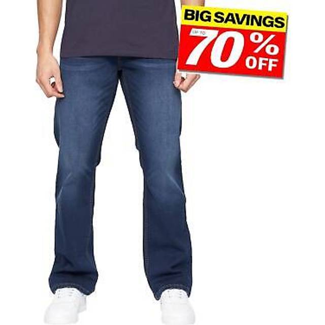 Winsbury Bootcut Jeans - Dark Blue - 32R