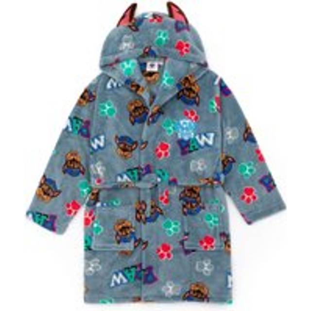 (5-6 Years) Paw Patrol Hooded Bathrobe (Boys Blue)