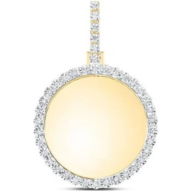 GND 174182 0.12 CTW Diamond P1 Fanuk Memory Round Shape Pendant