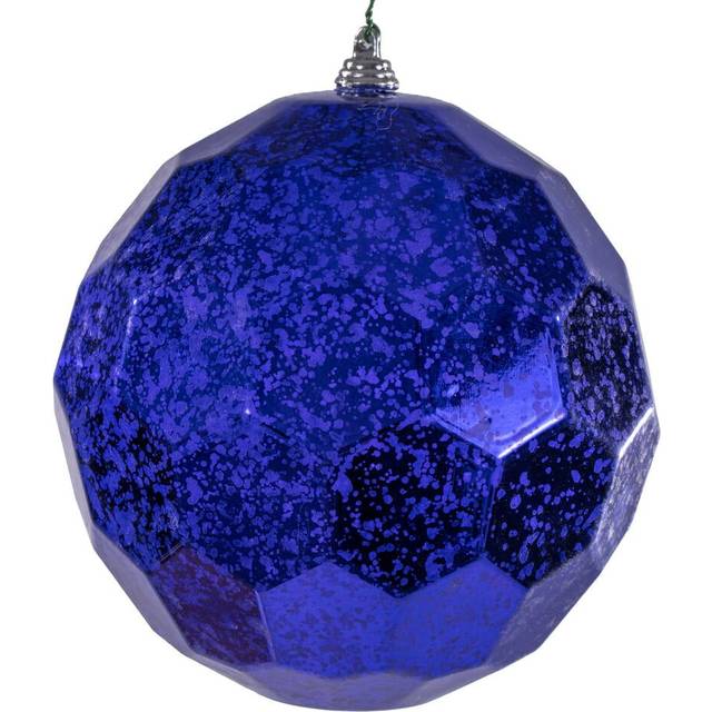Vickerman MC240266 6 in. Purple Honeycomb Mercury Ornament - 2 Piece Per Bag