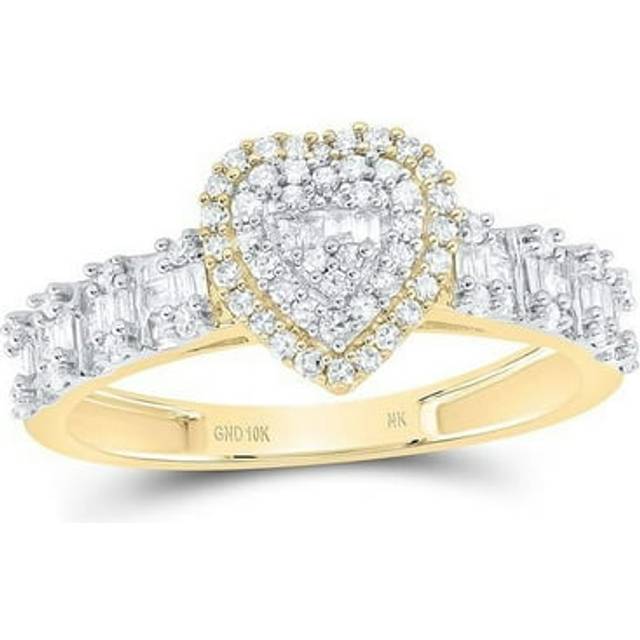 GND 178620 0.5 CTW Diamond NK Fashion Heart Ladies Ring
