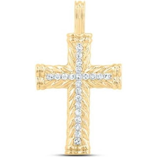 GND 184332 0.1 CTW Diamond NK Gift Cross Pendant