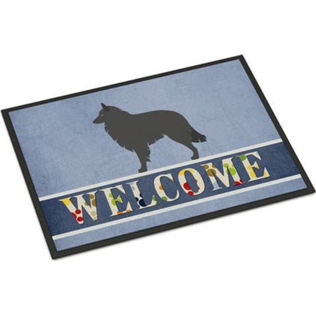 """""Caroline's Treasures Groenendael Belgian Shepherd Doormat 18"""""""" x 27"""""""" Multicolor"""""