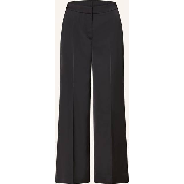 Straight Technical Satin Trousers