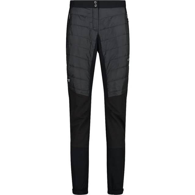 CMP Women's Pant Hybrid Ripstop Längdåkningsbyxa Dam Storlek 40 Färg svart