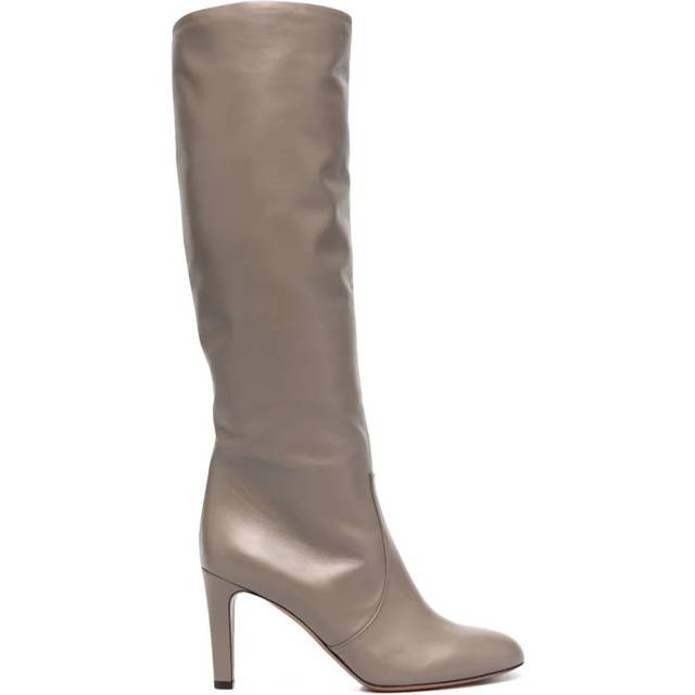 Bally, Heeled Boots, female, Green, 7 1/2 UK, Green Casual Mid Heel Long Boots