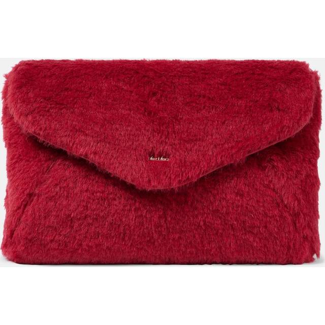 Max Mara Teddy clutch - red (One Size)