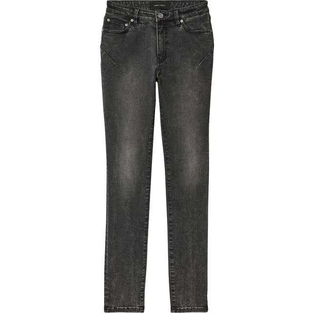 Purple Brand - mid-rise skinny-cut jeans - women - Viscose/Lycra/Cotton/Polyester - 27 - Grey