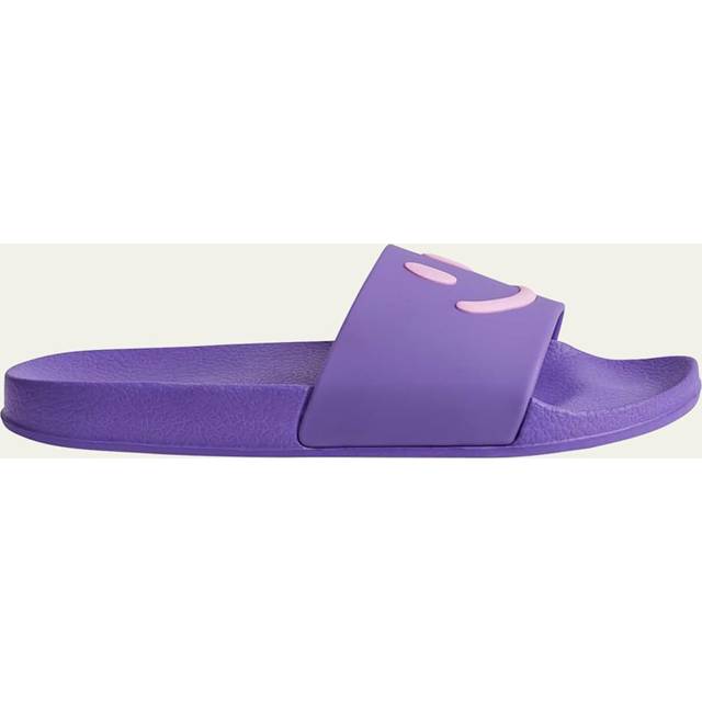Molo Girls Purple Smiling Face Sliders - 31-32
