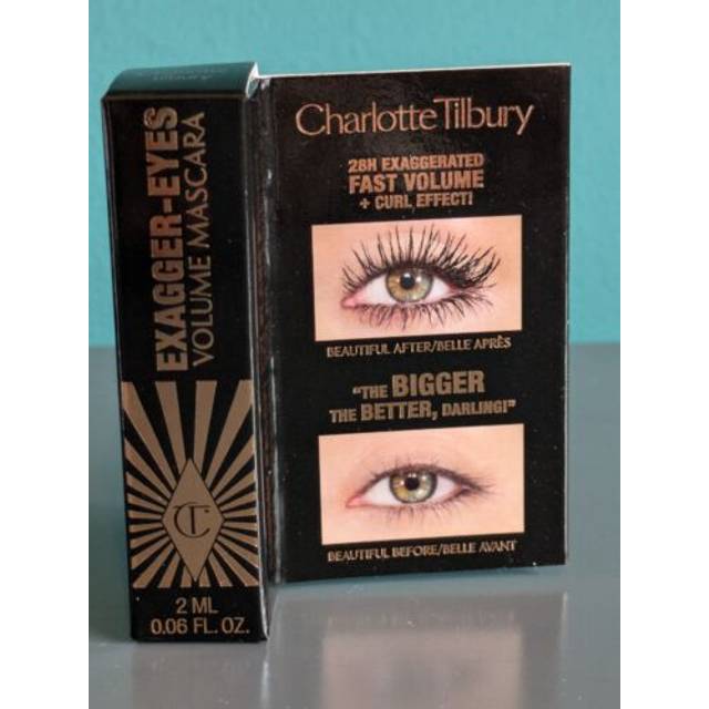 Charlotte Tilbury Exagger-eyes Volume Mascara Black 2ml Mini - Bnib