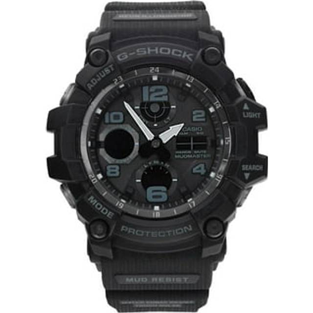 CASIO G-SHOCK GWG-100-1AJF [MUDMASTER Entry Model Radio Wave Solar Watch Black Band] Round Watch
