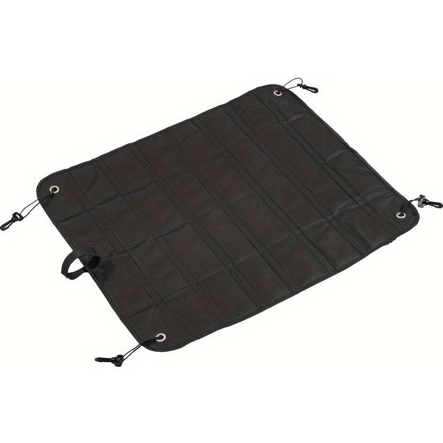 TEMU Universal Vehicle Bumper Protector Mat, Fabric, Foldable Trunk Liner Pad With Epe Lining, Pet Scratch & - 1 Piece