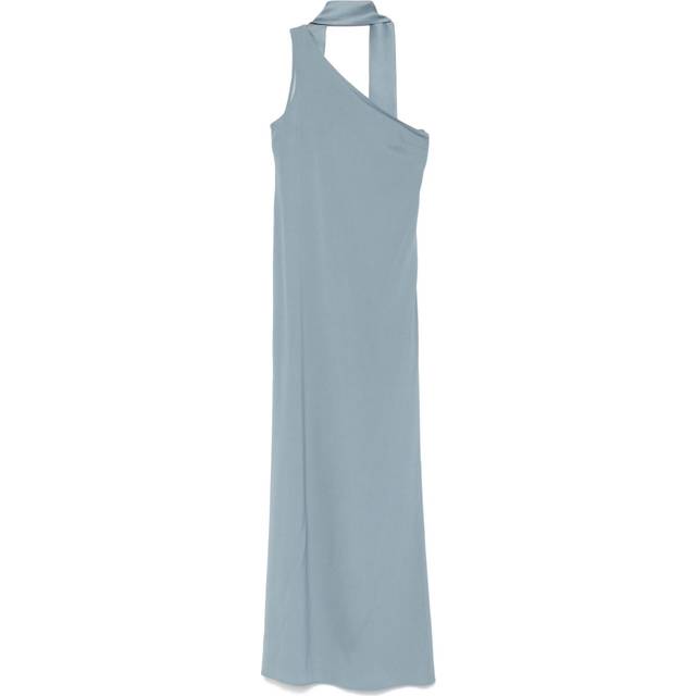 Taller Marmo - Caroline maxi dress - women - Acetate/Viscose/Elastane - 42 - Blue