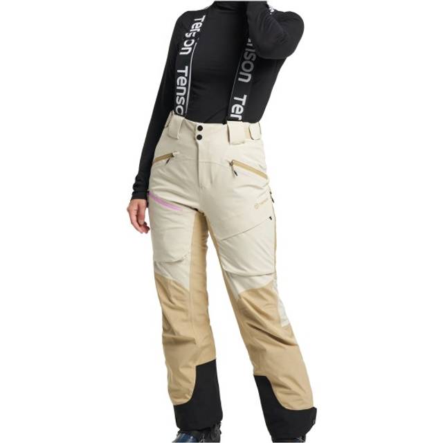 Tenson - Women's Aerismo Ski Pants - Ski trousers size XS, sand