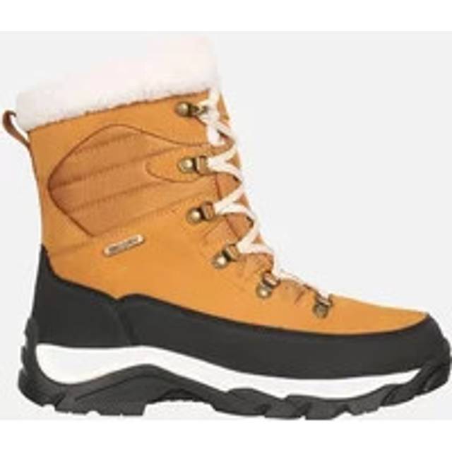 Mountain Warehouse Womens/Ladies Innsbruck Leather Waterproof Snow Boots 4 UK brown