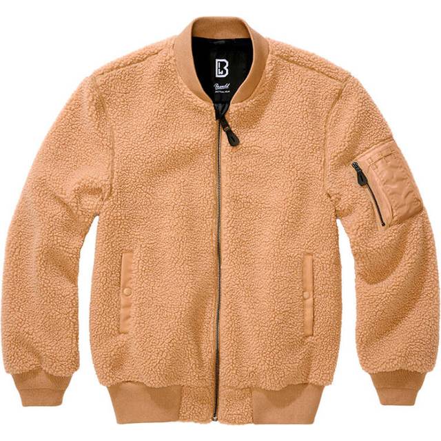 Brandit MA1 Sherpa, textile jacket , color: Beige , size: 4XL