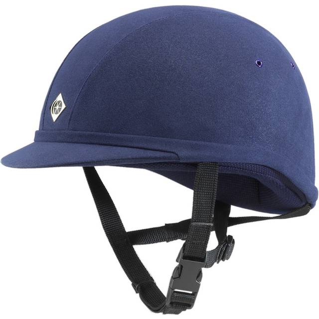 Charles Owen YR8 Riding Hat - Navy Blue: 7 Size: 7