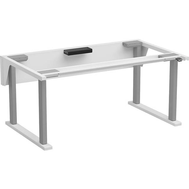 Treston working height 710 to 1210 mm, working height 710 to 1210 mm, WxD 1825 x 900 mm - light grey RAL 7035