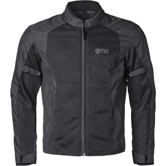 GMS-Moto fiftysix.7, mesh jacket , color: Black , size: 4XL