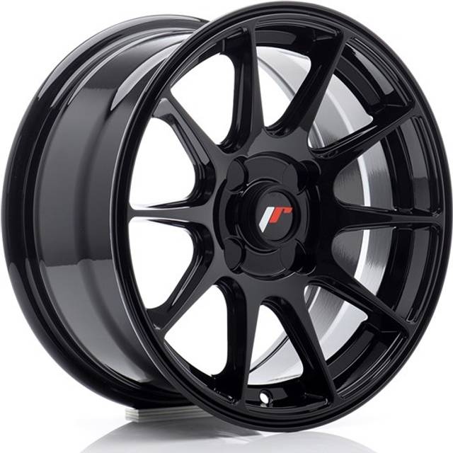 Japan Racing JR11 Gloss Black 7X15 4/98 ET30 CB67,1