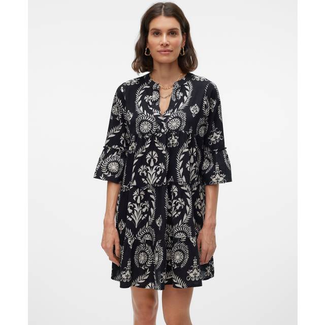 Vero Moda – Svart klänning-Svart/a