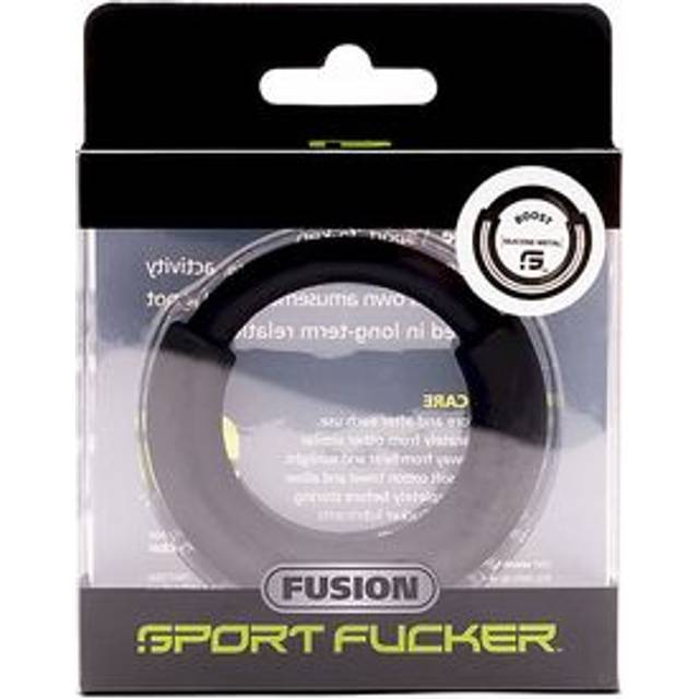Sport Fucker Silicone Steel Fusion Ring Boost Xlarge - svart