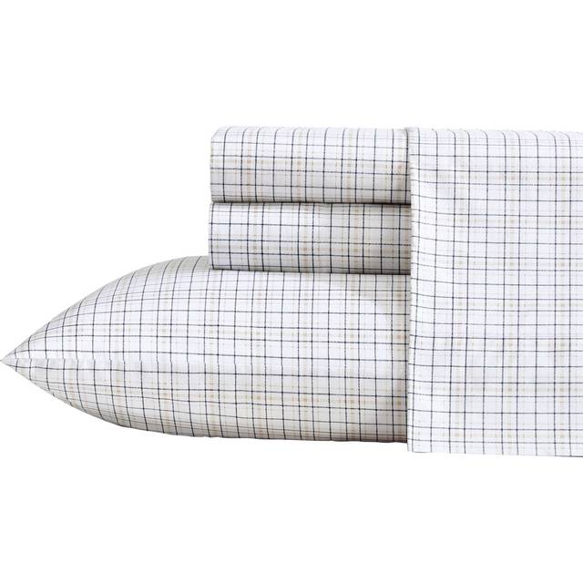 Malor Plaid Beige Full Sheet Set